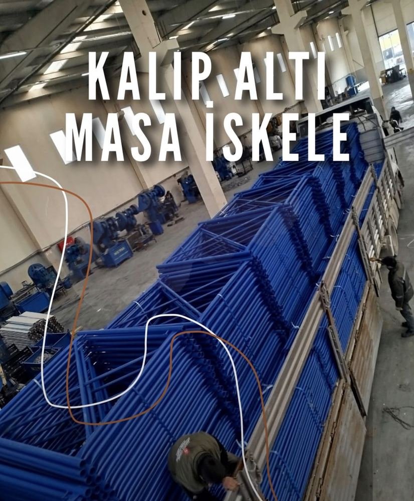 Masa tipi kalıp iskele üretimi